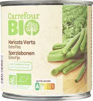 Mängden socker i Haricots verts bio