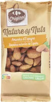 Mängden socker i Nature of nuts
