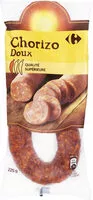Mängden socker i Chorizo doux