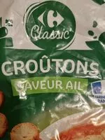 Mängden socker i Croûtons saveur ail