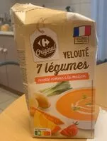 Mängden socker i Velouté 7 legumes