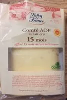 Mängden socker i Comté AOP au lait cru 15 mois