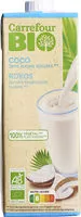 Mängden socker i Lait végétal Coco sans sucres ajoutés