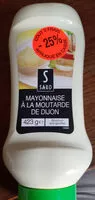 Mängden socker i mayonnaise à la moutarde de Dijon