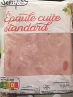 Mängden socker i Épaule cuite standard