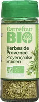 Mängden socker i Herbes de provence bio