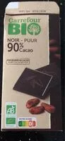 Mängden socker i Noir 90% Cacao
