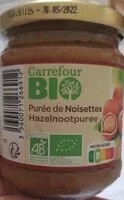 Mängden socker i Purée de noisettes