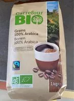 Mängden socker i Grains 100% arabica