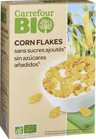 Mängden socker i Corn-flakes sans sucre ajouté