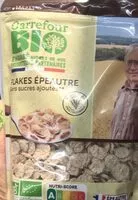 Mängden socker i Flakes épeautre