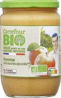 Mängden socker i Purée de Pomme sans sucres ajoutés
