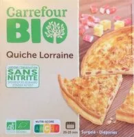 Mängden socker i Quiche Lorraine