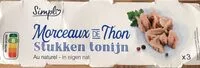 Mängden socker i Morceaux de Thon