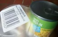 Mängden socker i Maïs doux sans sucre ajouté