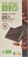 Mängden socker i Tableta chocolate negro 85%