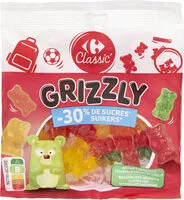 Mängden socker i Grizzly