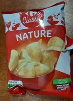 Mängden socker i Chips nature