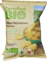 Mängden socker i Chips paysannes
