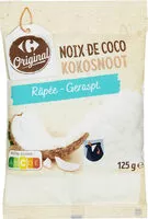 Mängden socker i noix de coco râpée