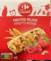 Mängden socker i Barritas de cereales