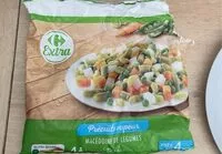 Mängden socker i Macédoine de légumes