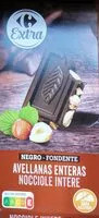 Mängden socker i Chocolate negro 25% avellana