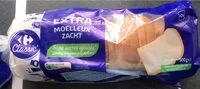 Mängden socker i Pain de mie Extra moëlleux sans sucres ajoutés