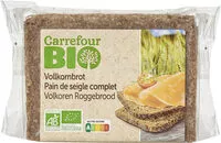 Mängden socker i Pain de seigle complet