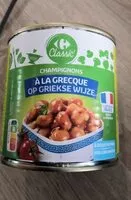 Mängden socker i Champignons à la grecque