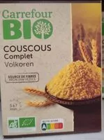 Mängden socker i COUSCOUS Complet 500 mg