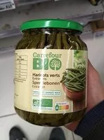 Mängden socker i Haricots verts Extra-fins
