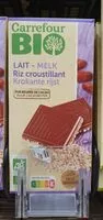 Mängden socker i Chocolat au lait riz croustillant