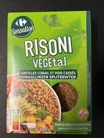 Mängden socker i Risoni végétal
