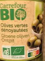 Mängden socker i Olives vertes dénoyautées
