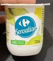 Mängden socker i Sensation citron, citron vert