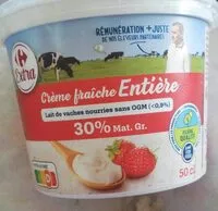 Mängden socker i Crème fraîche