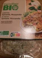 Mängden socker i Galettes épinards mozzarella