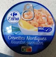 Mängden socker i Crevettes nordiques