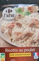 Mängden socker i Risotto au poulet aux champignons