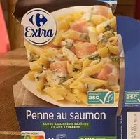 Mängden socker i Penne au saumon