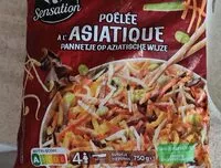 Mängden socker i Poêlée à l'Asiatique