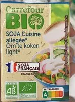 Mängden socker i Soja cuisine allégée