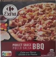 Mängden socker i Pizza barbecue sauce poulet