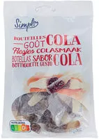 Mängden socker i Bouteilles goût cola
