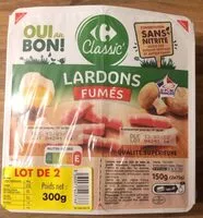 Mängden socker i Lardons fume