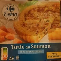 Mängden socker i Tarte au saumon