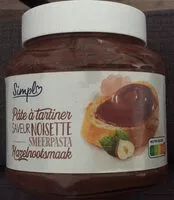Mängden socker i Pâte à tartiner