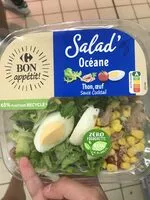 Mängden socker i Salade océane