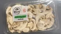 Mängden socker i Champignons de Paris émincés